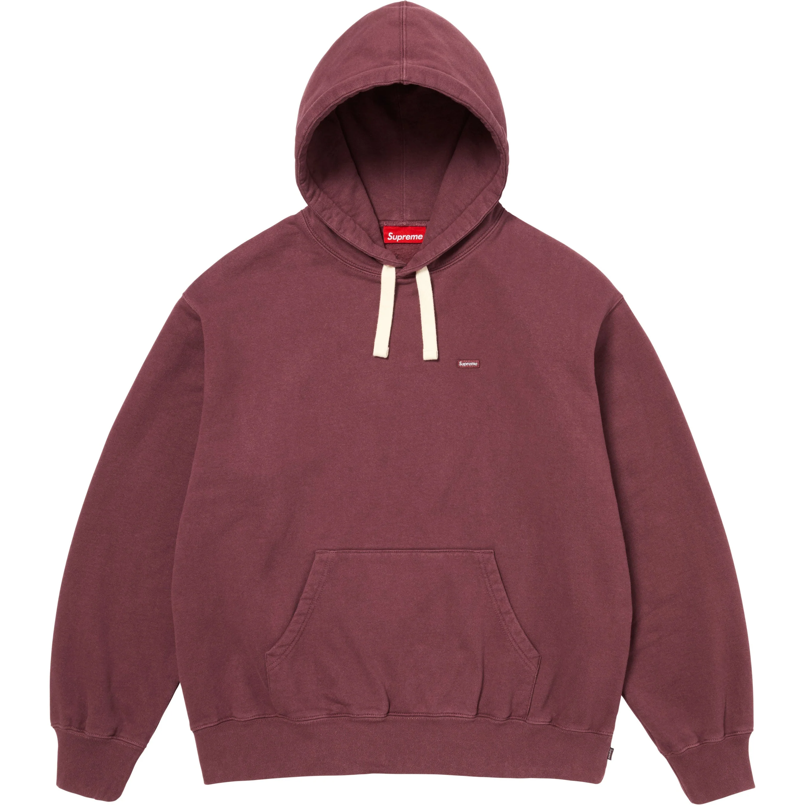 Small Box Drawcord Hooded Sweatshirt view 9